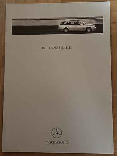 Prospekt brochure mercedes - prospekt,