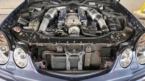Kaltlufteinlass für mercedes - kaltlufteinlass,